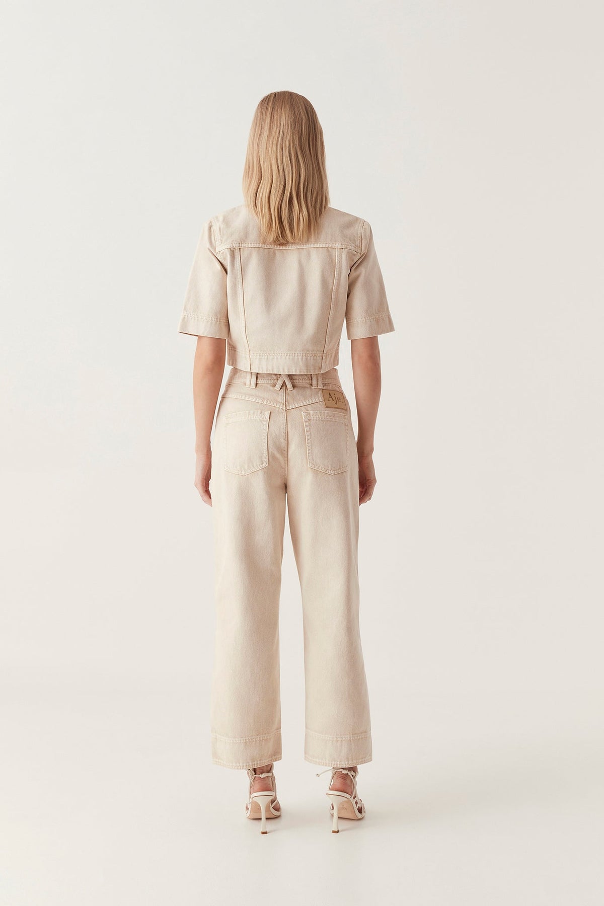 Women Effie Braided Denim Jeans | Aje