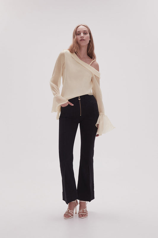 Women Lola Denim Wide Leg Jeans | Aje