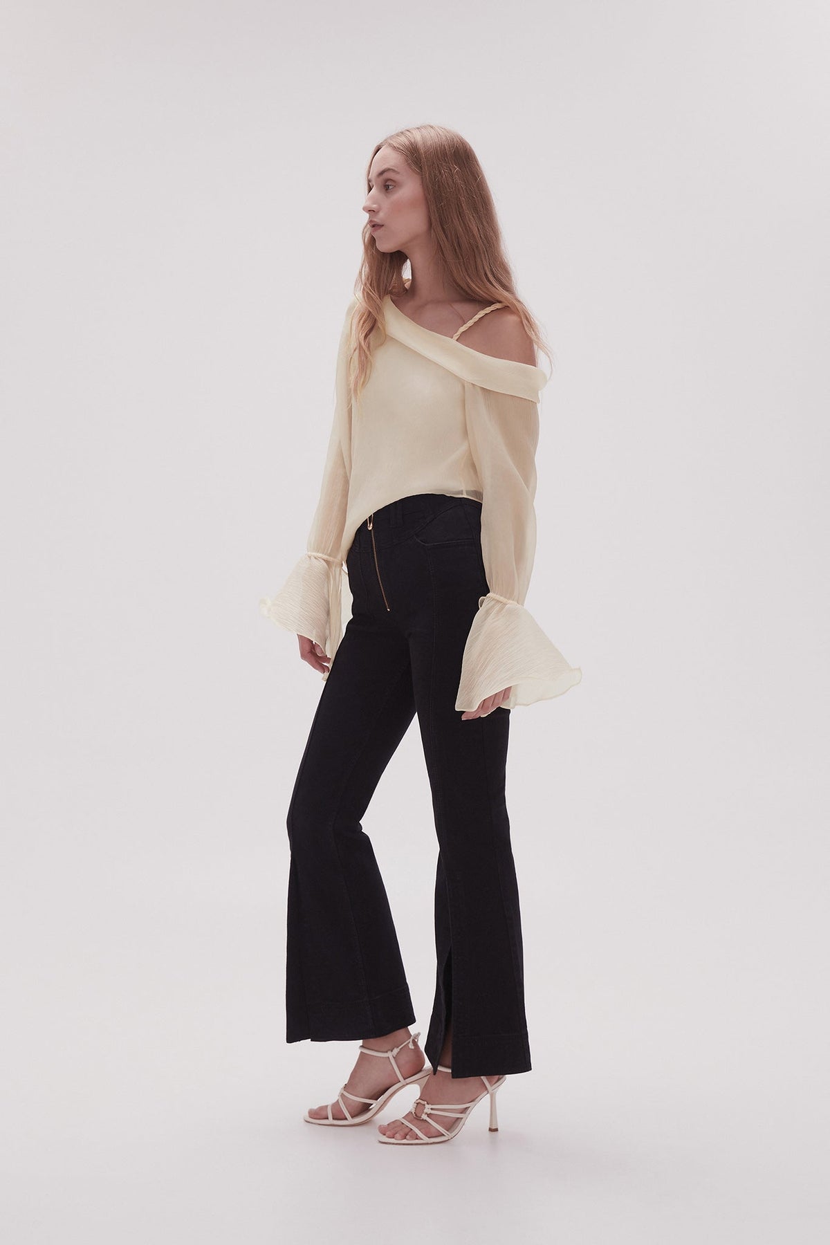Women Lola Denim Wide Leg Jeans | Aje