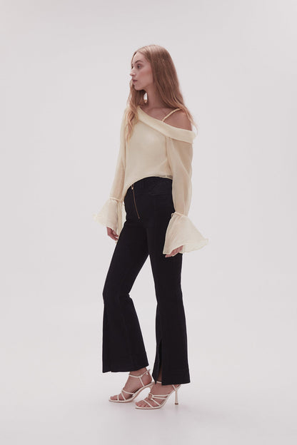 Women Lola Denim Wide Leg Jeans | Aje