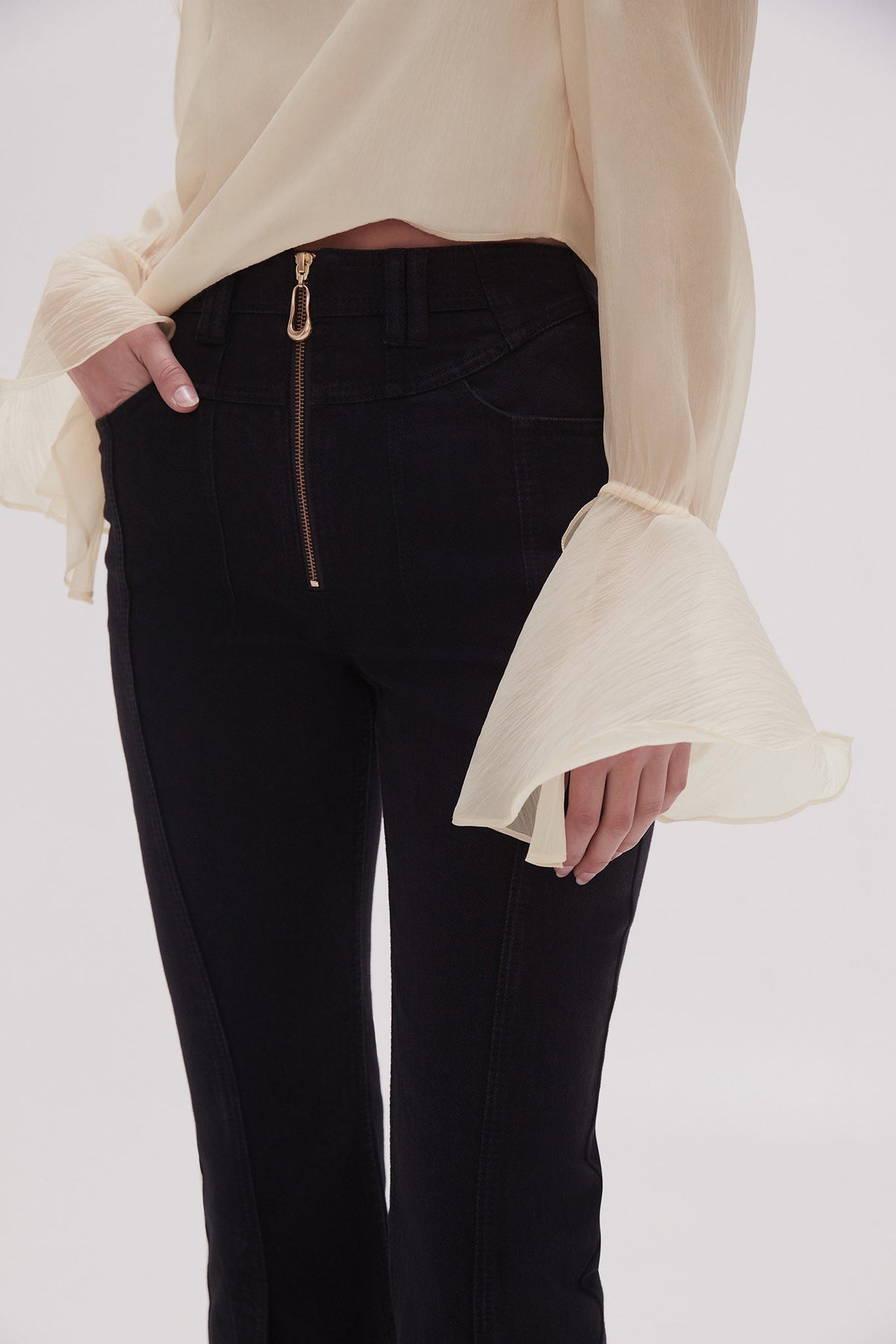 Women Lola Denim Wide Leg Jeans | Aje