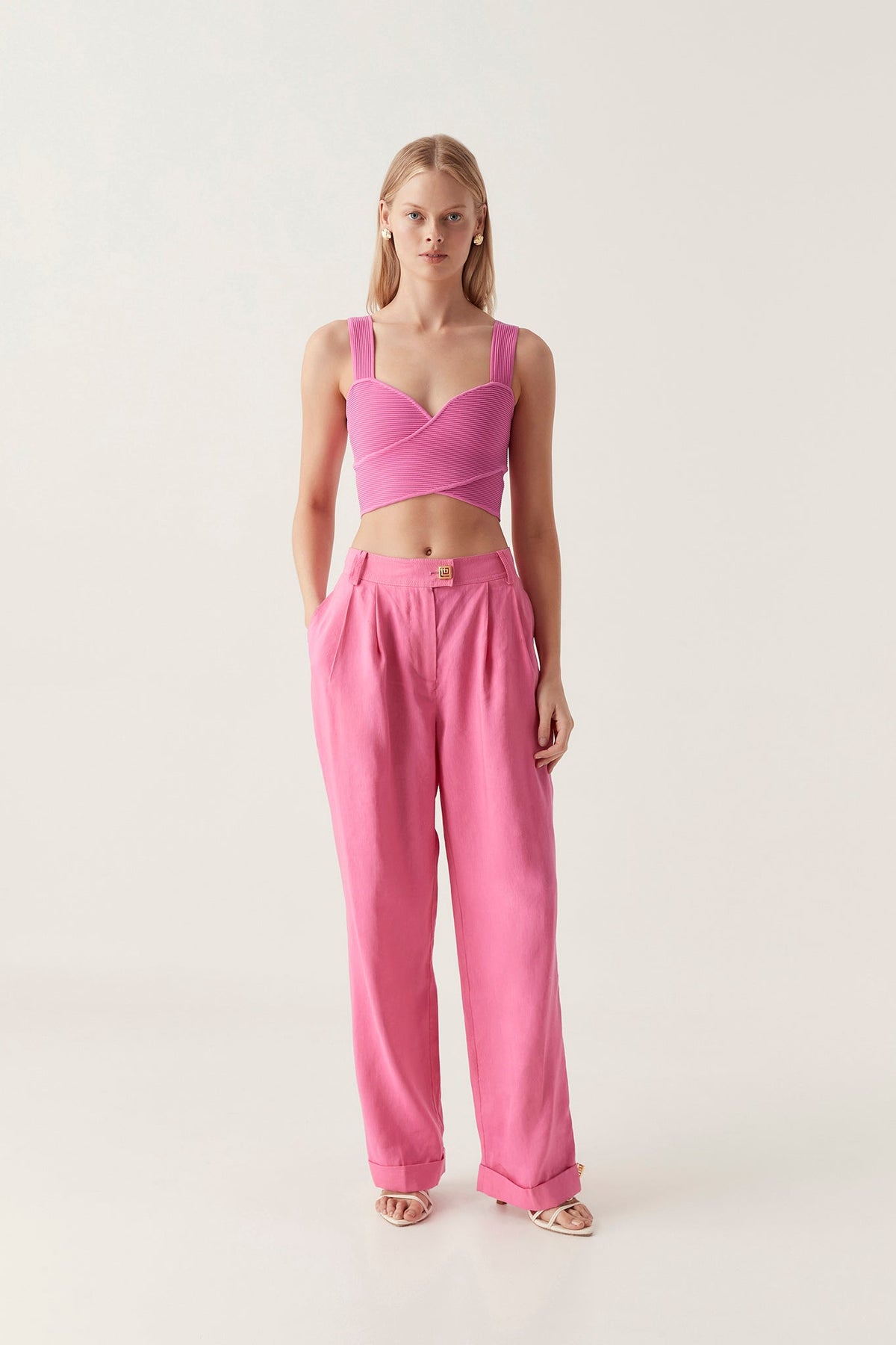 Women Sentiment Tailored Pant | Aje
