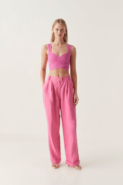 Women Sentiment Tailored Pant | Aje