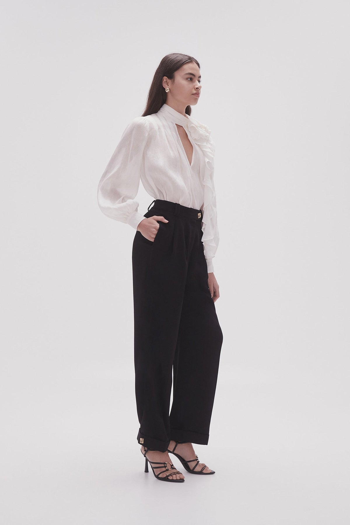 Women Sentiment Tailored Pant | Aje