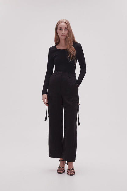 Women Escapade Ribbon Utility Pant | Aje