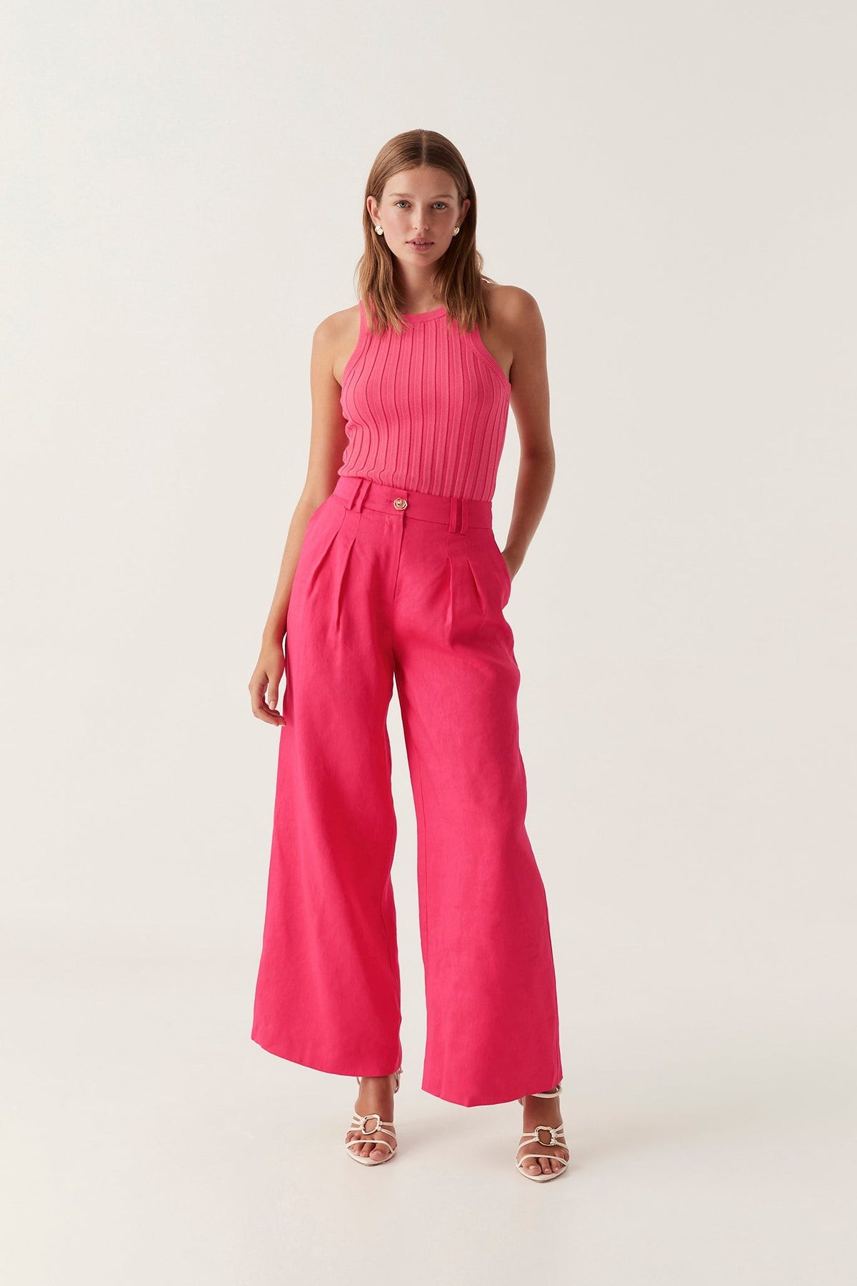 Women Vista High Waist Wide Leg Pant | Aje