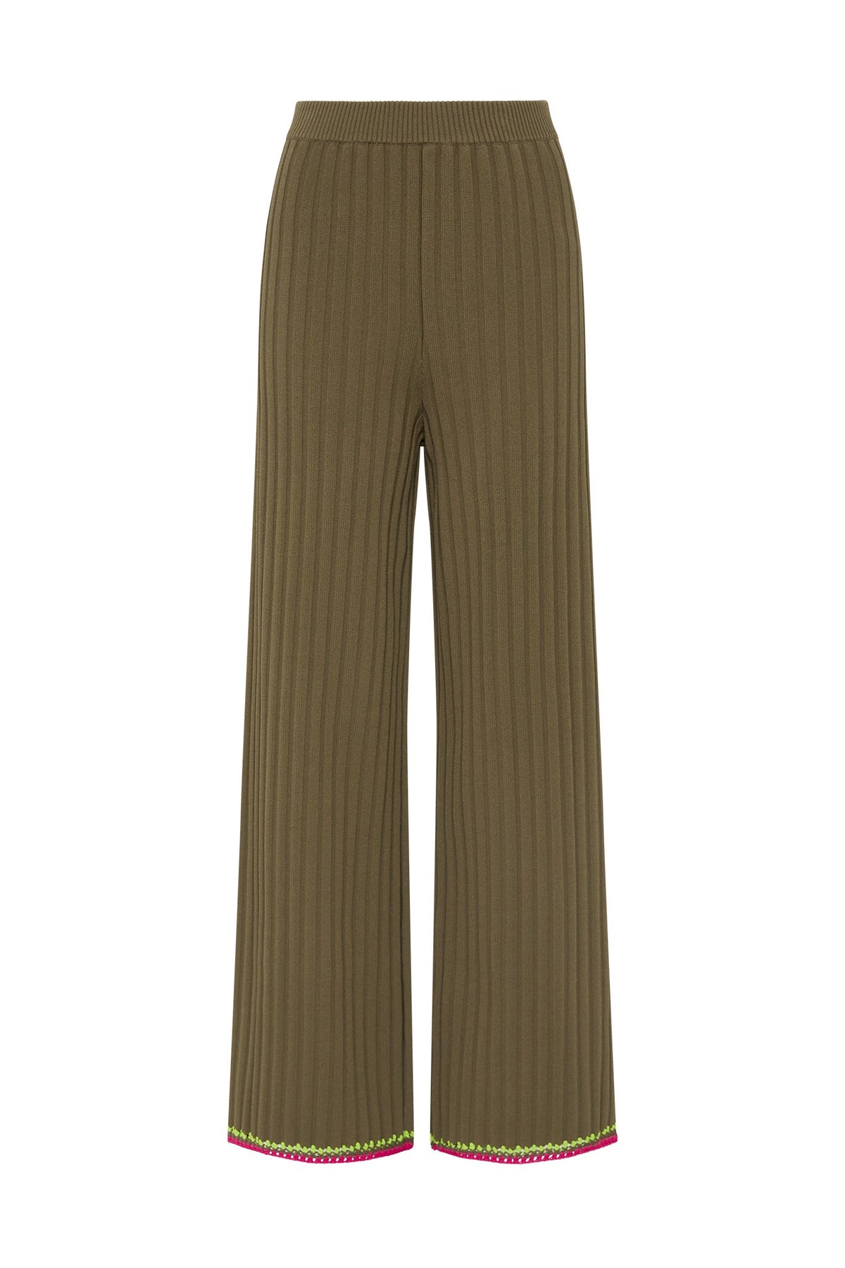 Women Tazia Crochet Edge Knit Pants | Aje