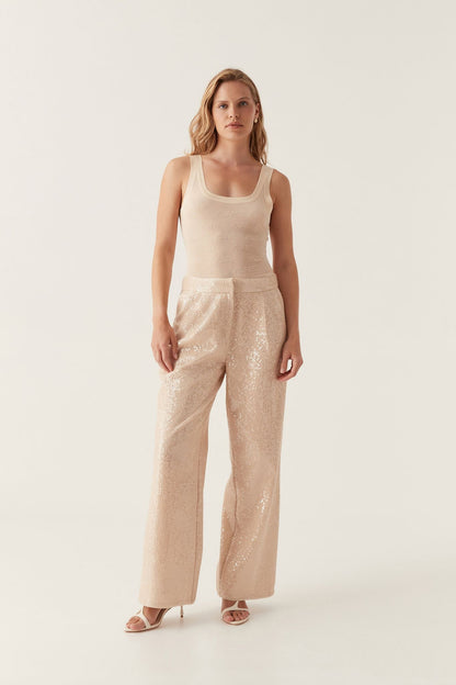 Women Incandescent Sequin Pant | Aje