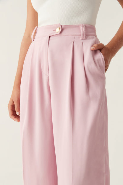 Women Harlem Pleat Front Pant | Aje