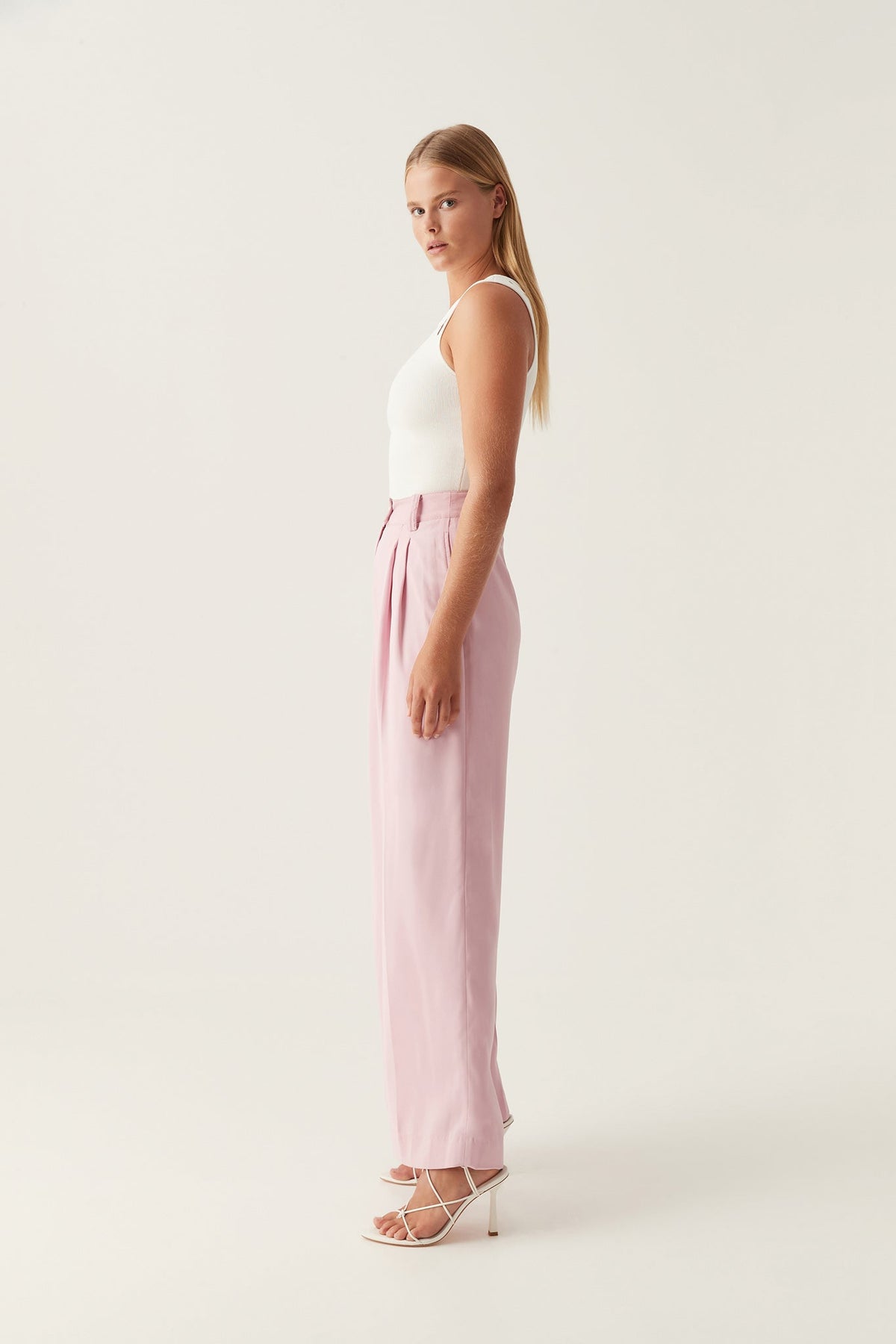 Women Harlem Pleat Front Pant | Aje