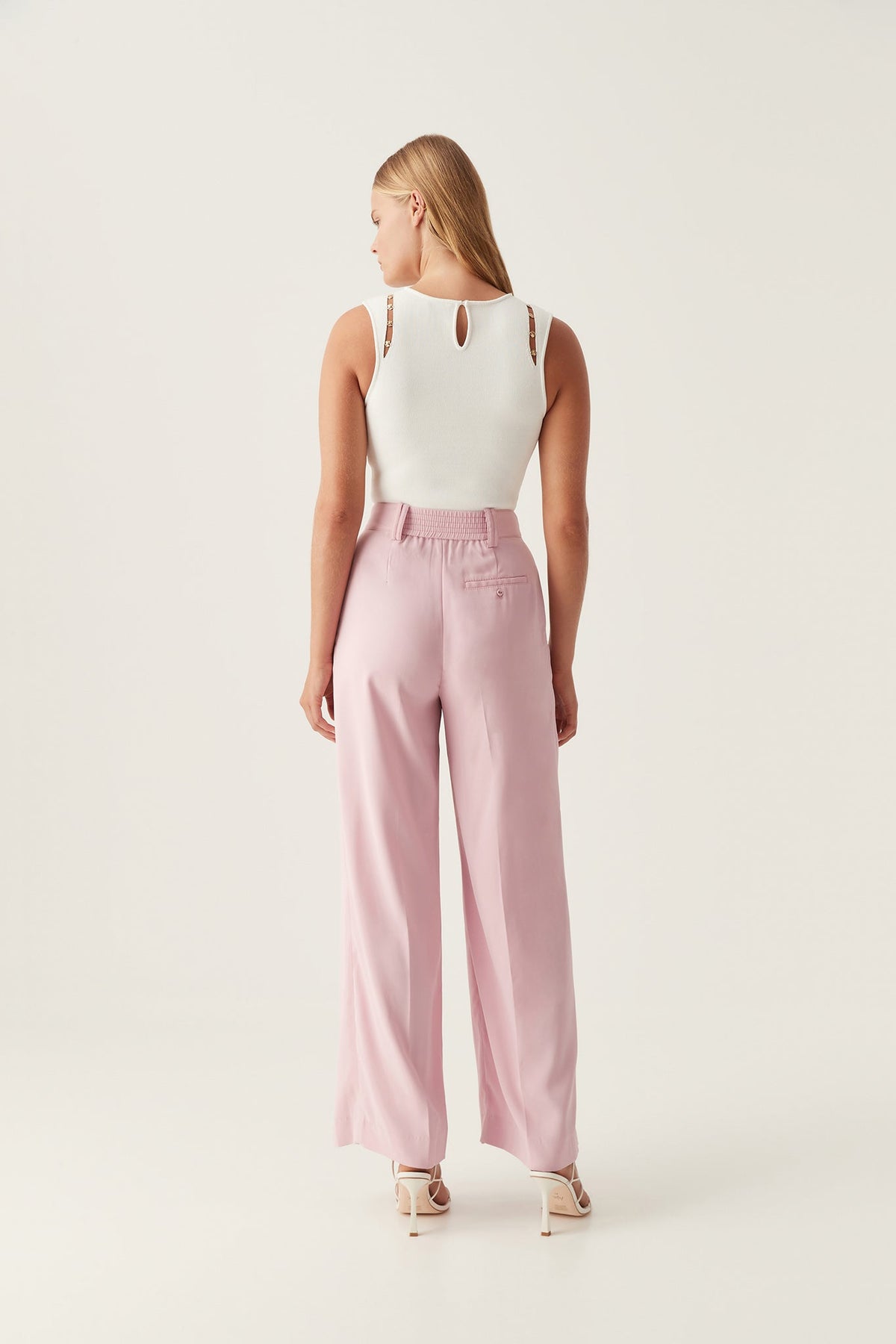 Women Harlem Pleat Front Pant | Aje