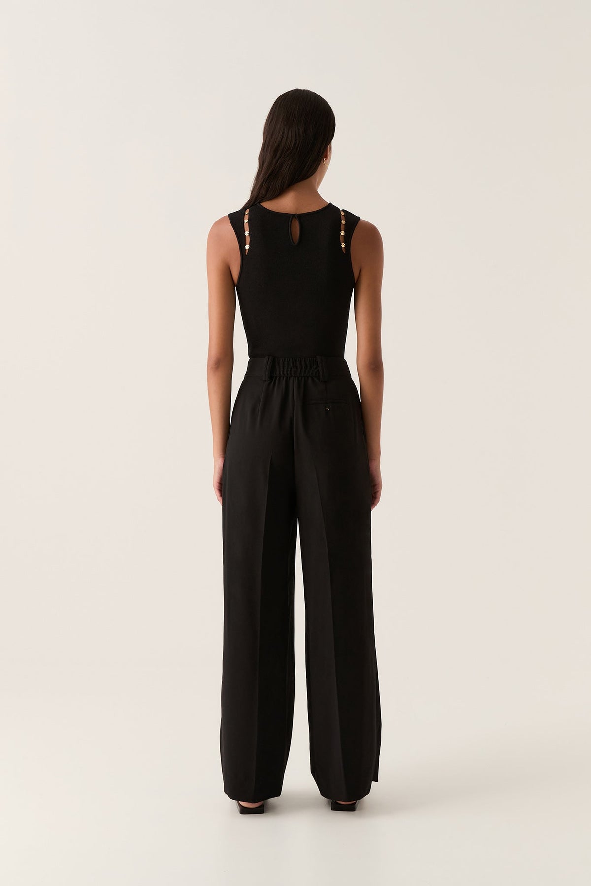 Women Harlem Pleat Front Pant | Aje
