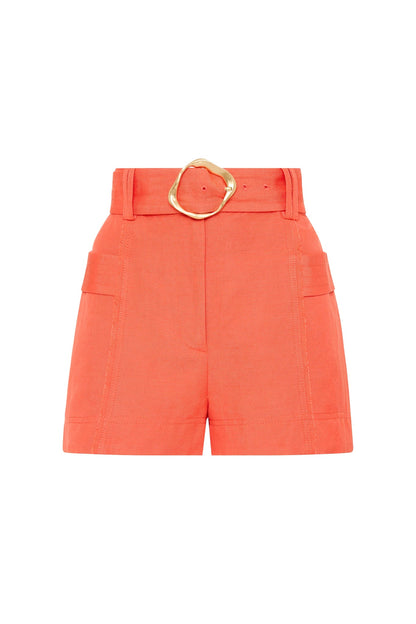 Women Aurora Pinstitch Utility Short | Aje