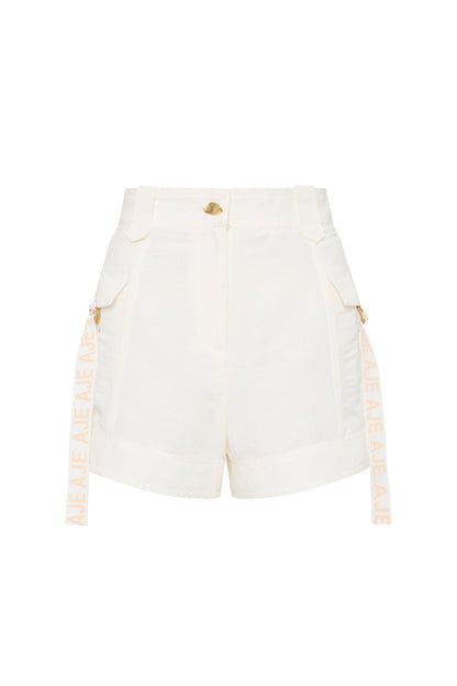 Women Escapade Ribbon Logo Short | Aje