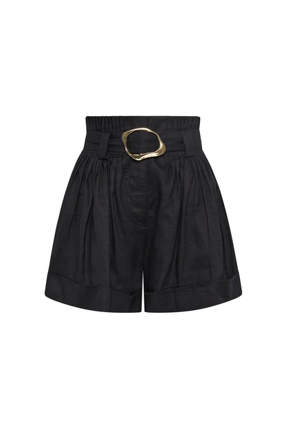 Women Byblos Belted Linen Short | Aje