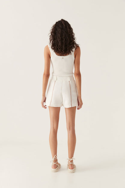 Women Sahira Barbstitch Short | Aje