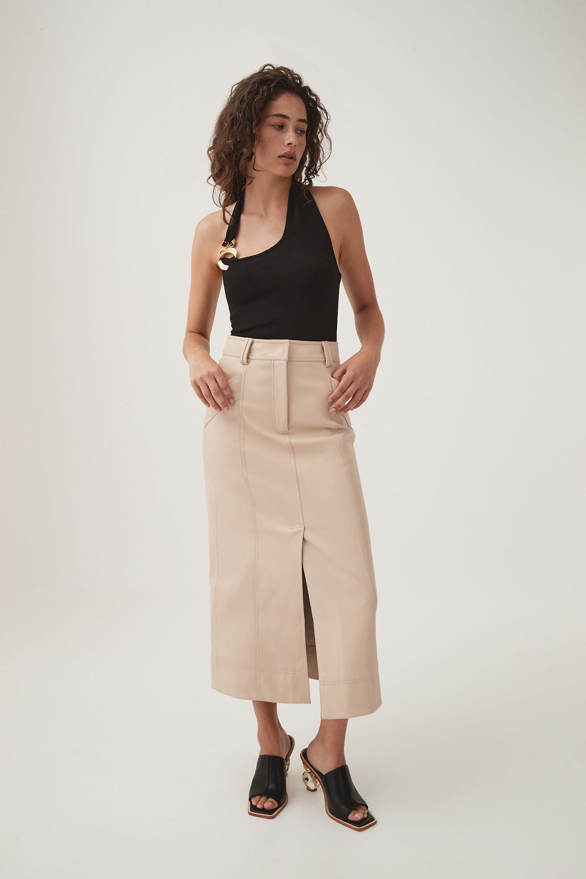 Women Enigma Hardware Knit Top | Aje