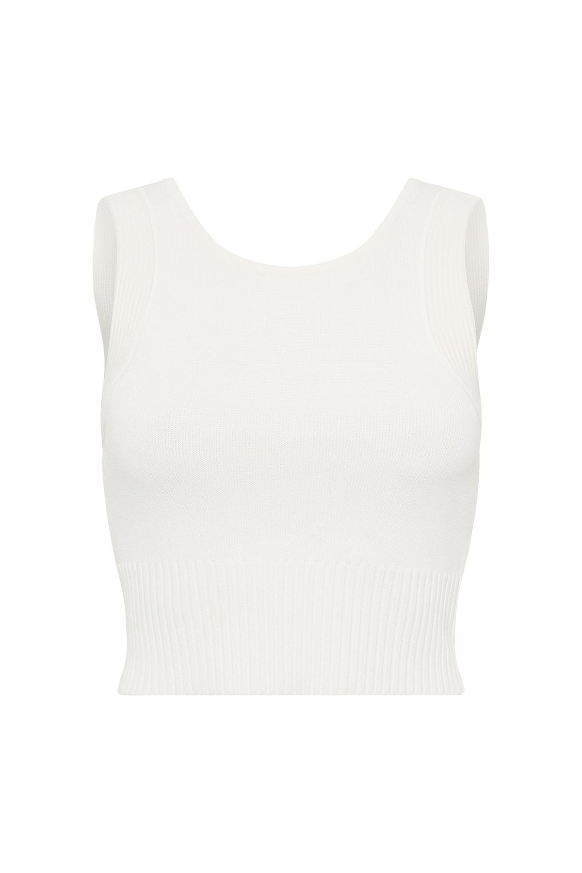 Women Saoirse Scoop Back Neck Top | Aje
