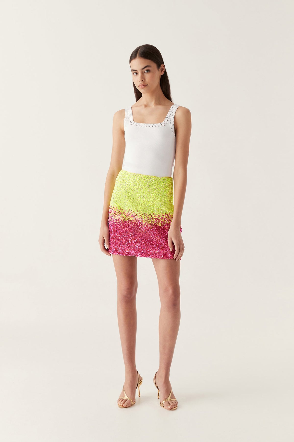 Women Tazia Crocheted Edge Tank | Aje