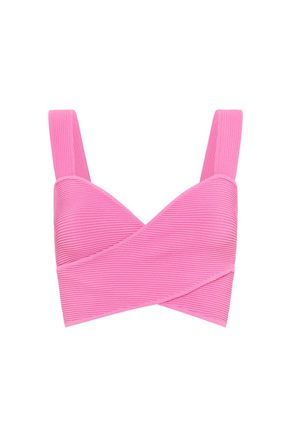 Women Sybil Twist Knit Bustier | Aje