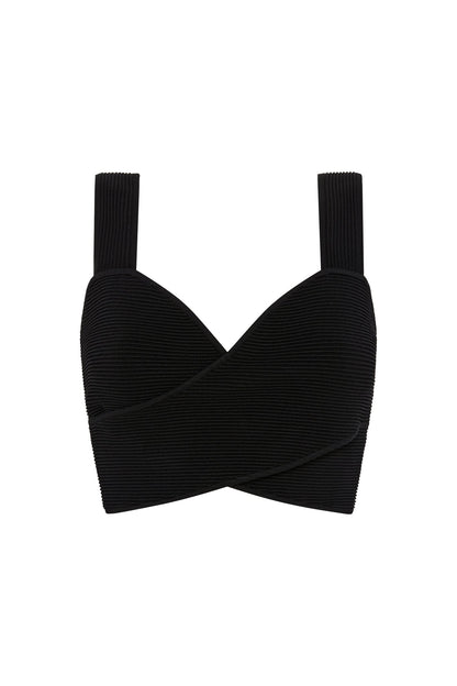 Women Sybil Twist Knit Bustier | Aje