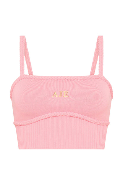 Women Ream Braided Crop Top | Aje