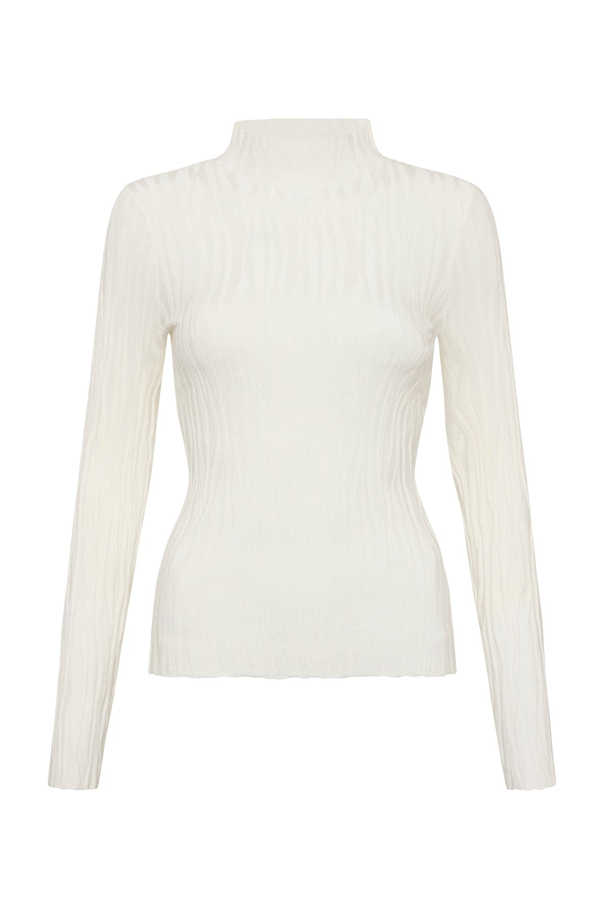 Women Evie Textured Knit Top | Aje