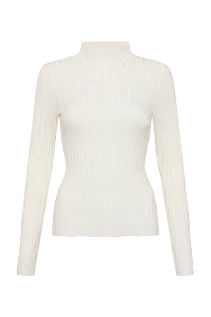 Women Evie Textured Knit Top | Aje