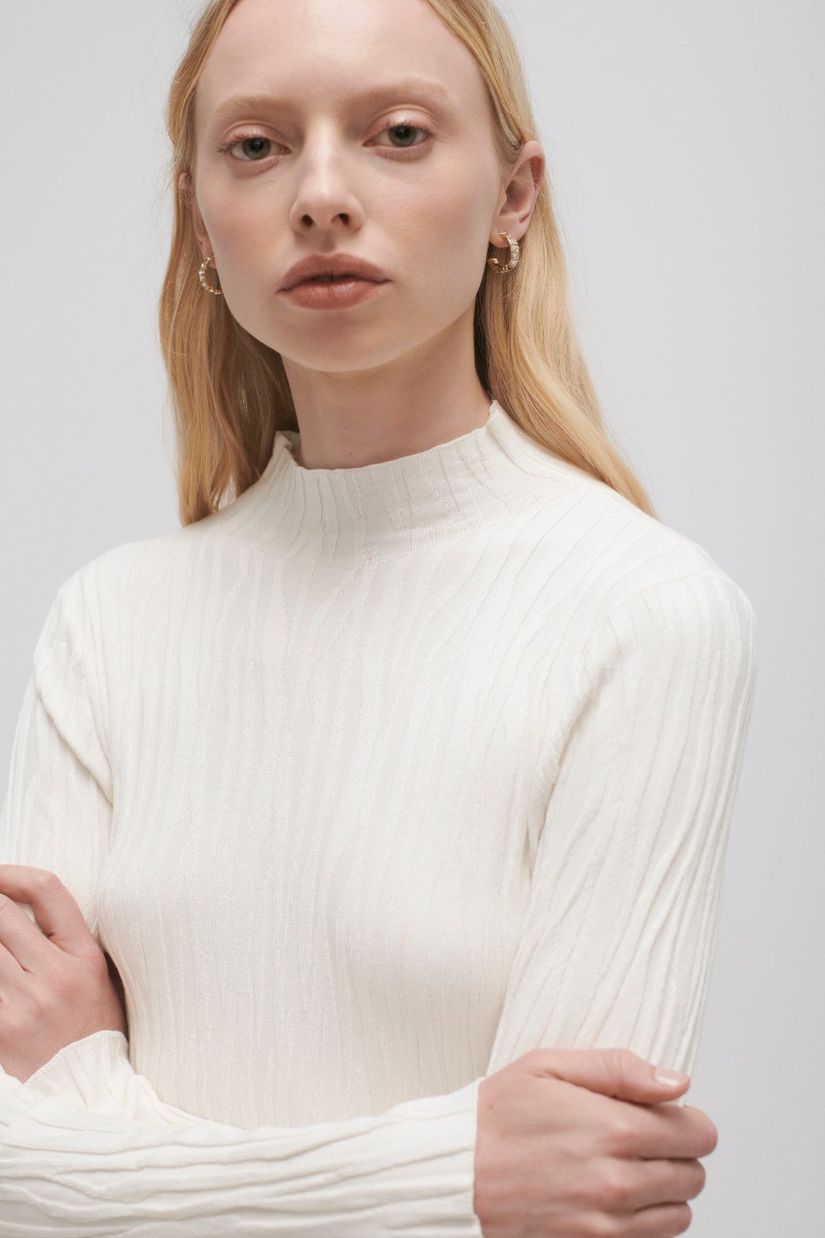 Women Evie Textured Knit Top | Aje