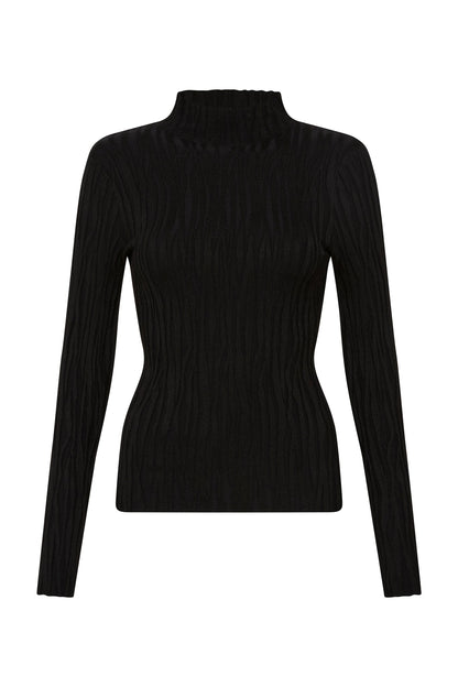 Women Evie Textured Knit Top | Aje