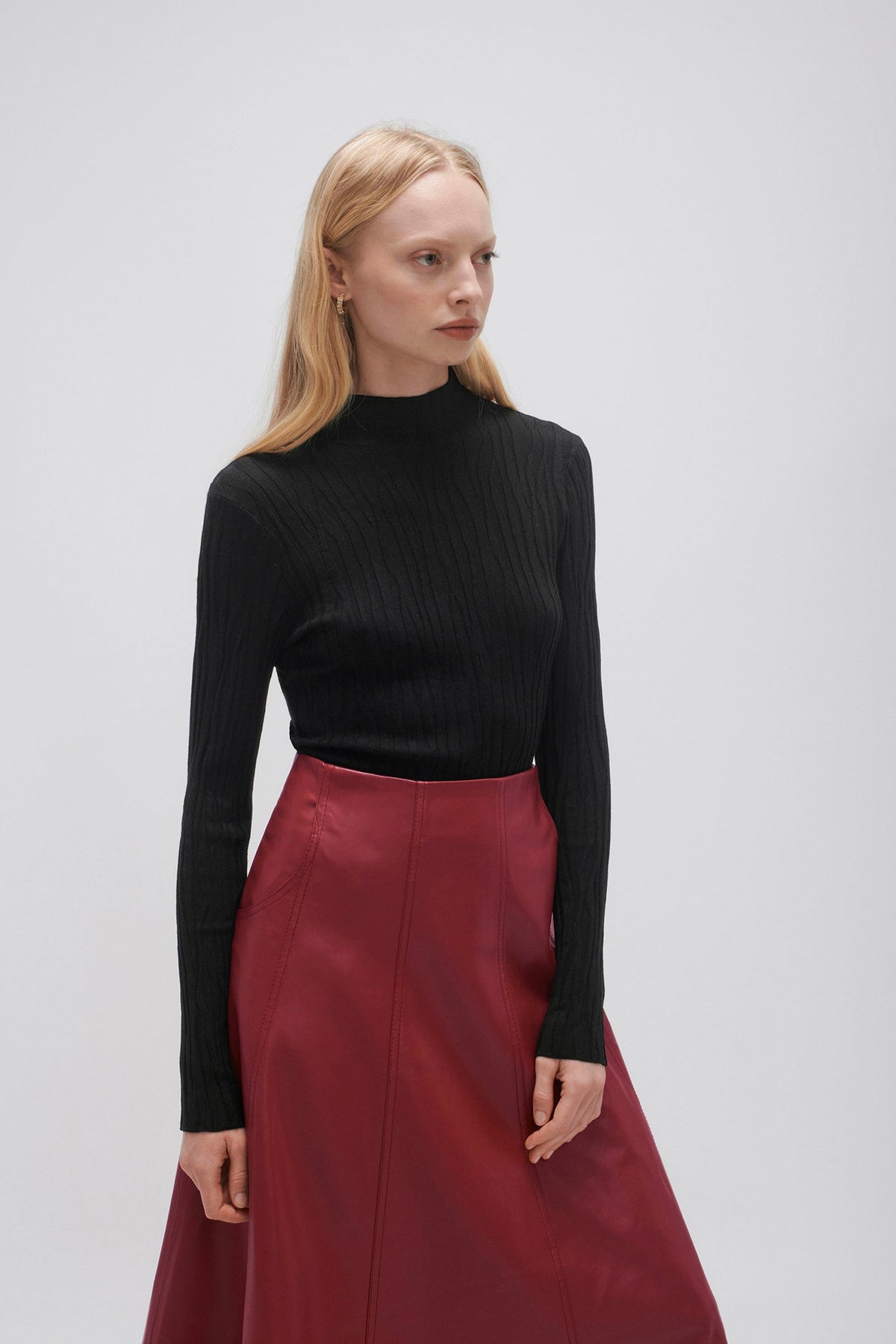 Women Evie Textured Knit Top | Aje