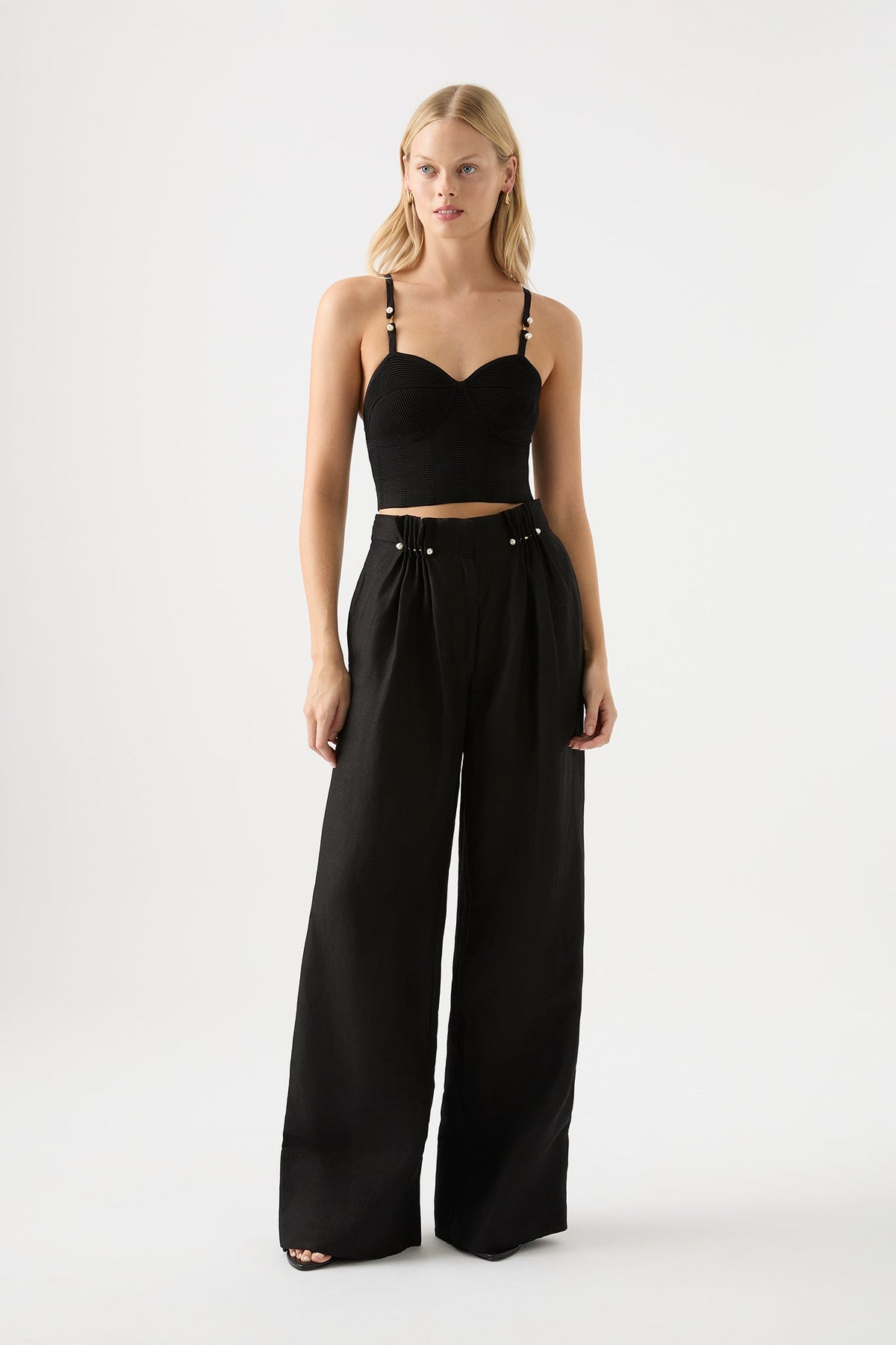 Women Phaedra Ottoman Knit Bustier | Aje