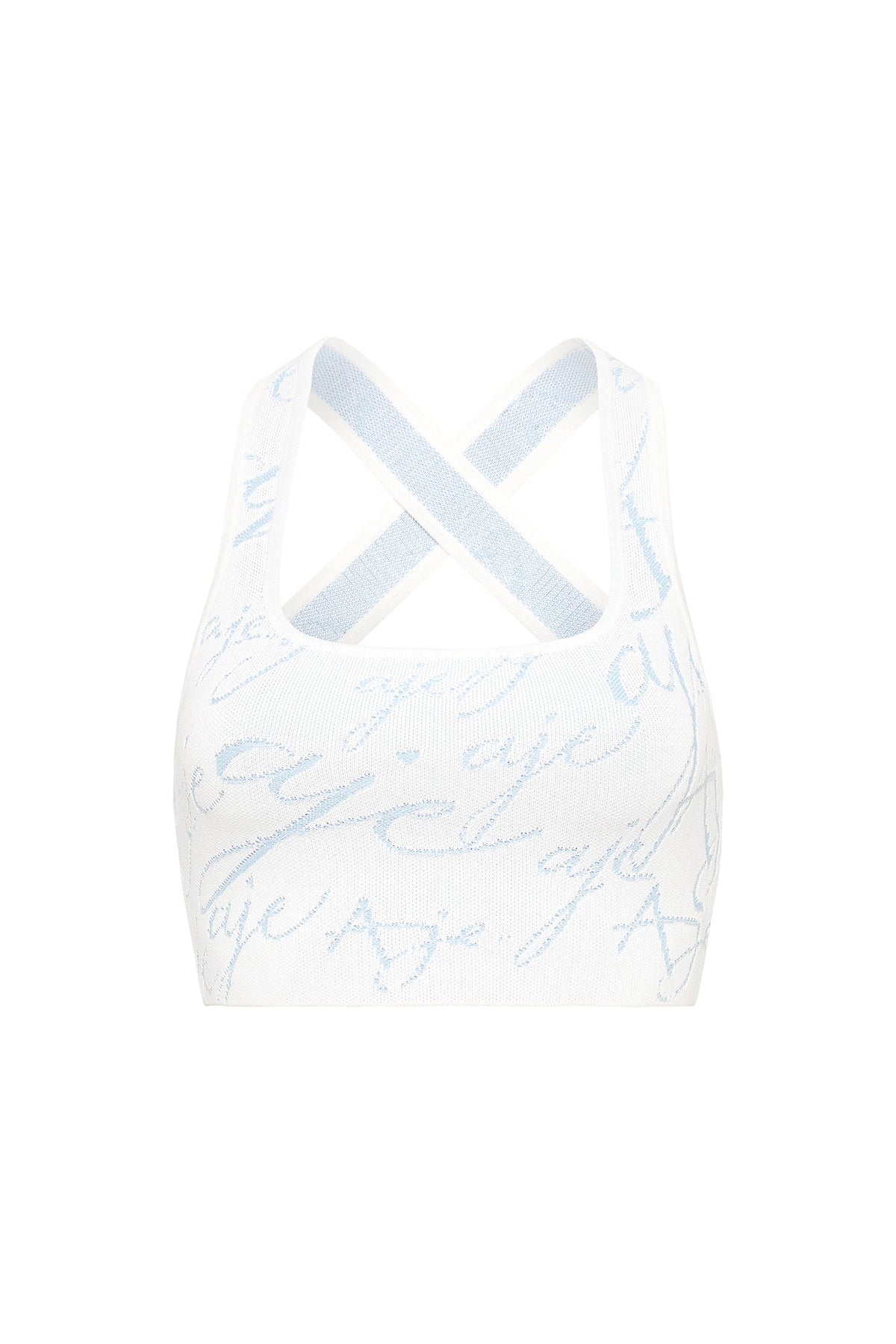 Women Soleil Knit Cropped Bodice | Aje