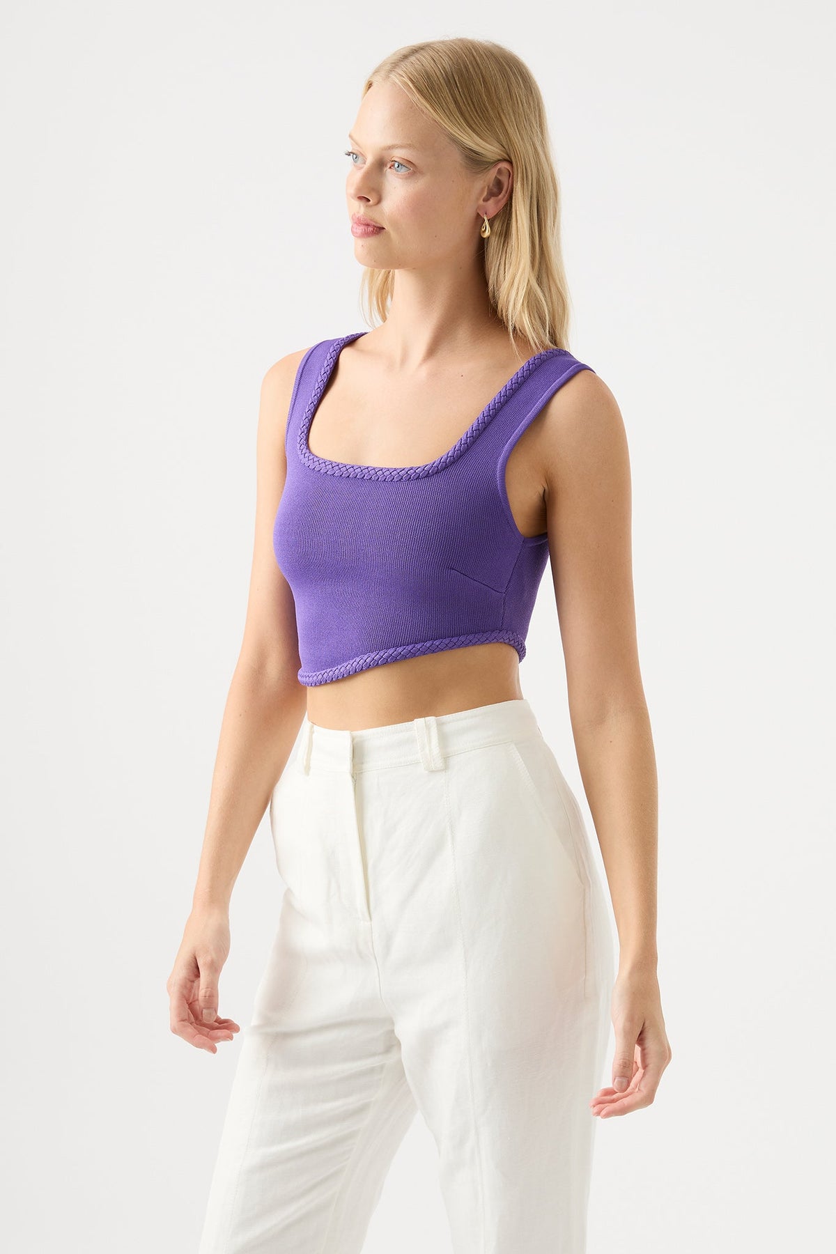 Women Hyades Braided Knit Tank | Aje