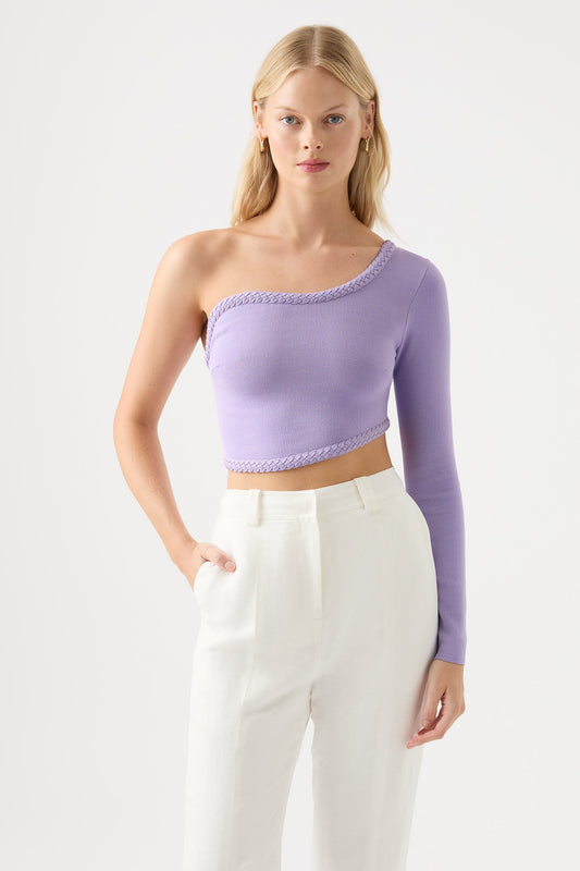 Women Hyades Braided Long Sleeve Top | Aje