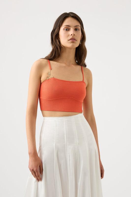 Women Lucia Knit Bustier | Aje