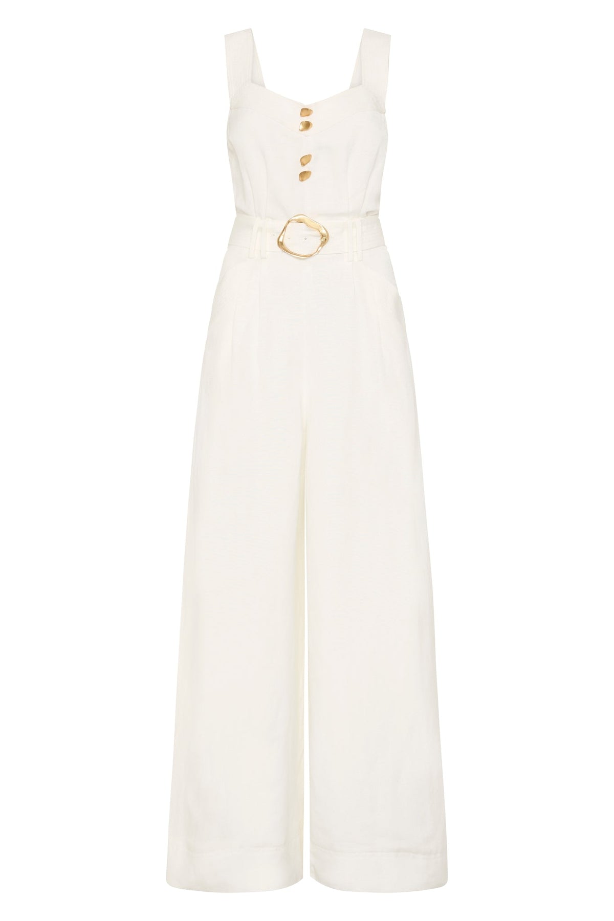 Women Maya Pintuck Wide Leg Jumpsuit | Aje