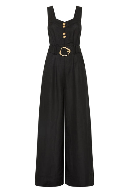 Women Maya Pintuck Wide Leg Jumpsuit | Aje