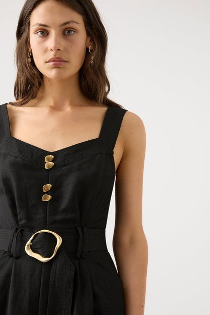 Women Maya Pintuck Wide Leg Jumpsuit | Aje