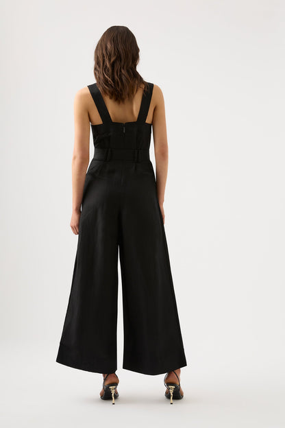 Women Maya Pintuck Wide Leg Jumpsuit | Aje