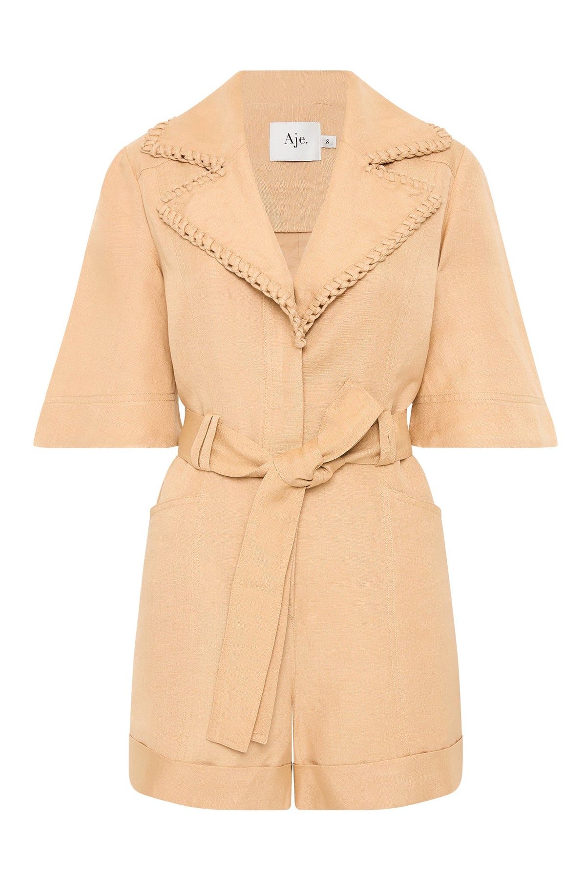 Women Tactile Whipstitch Playsuit | Aje