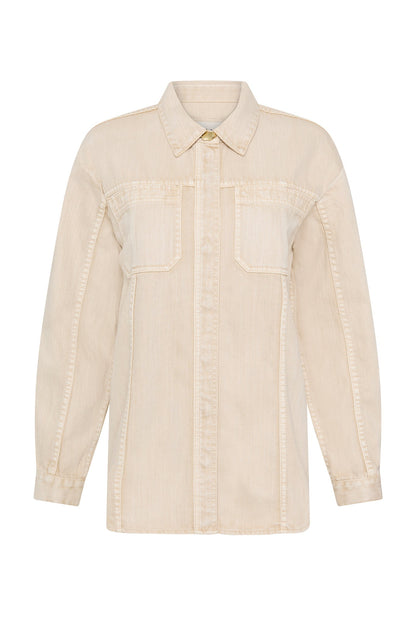 Women Shades Denim Shirt | Aje