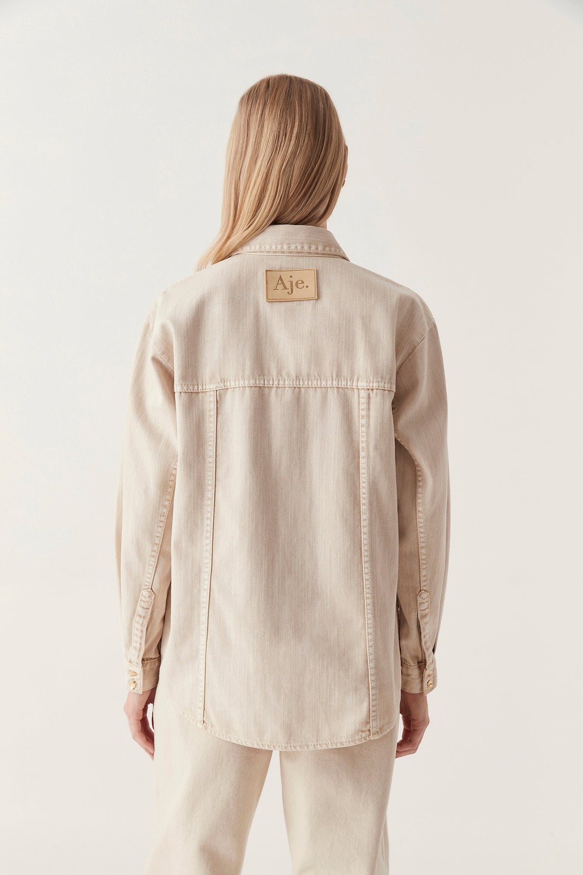Women Shades Denim Shirt | Aje