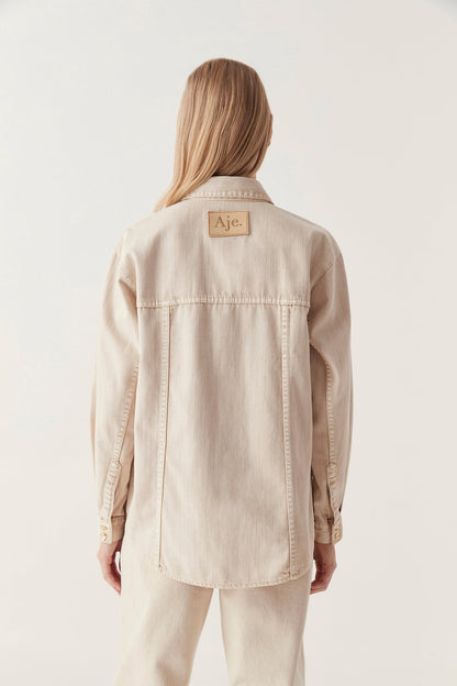 Women Shades Denim Shirt | Aje