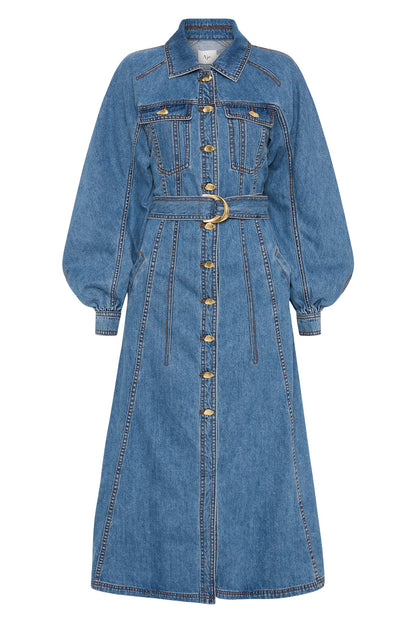 Women Colorado Denim Midi Dress | Aje
