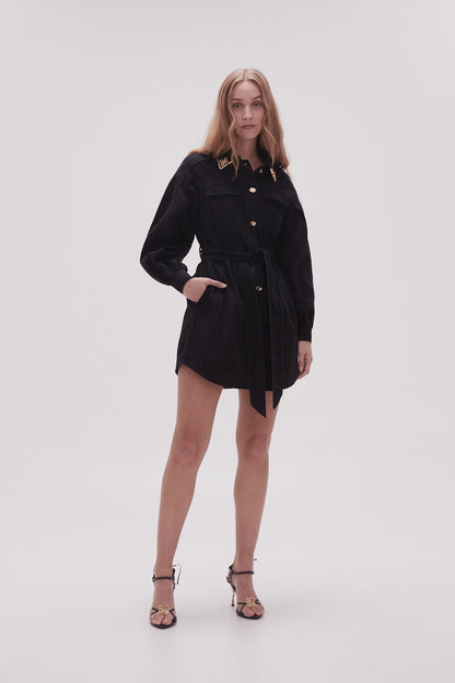 Women Lola Denim Mini Dress | Aje