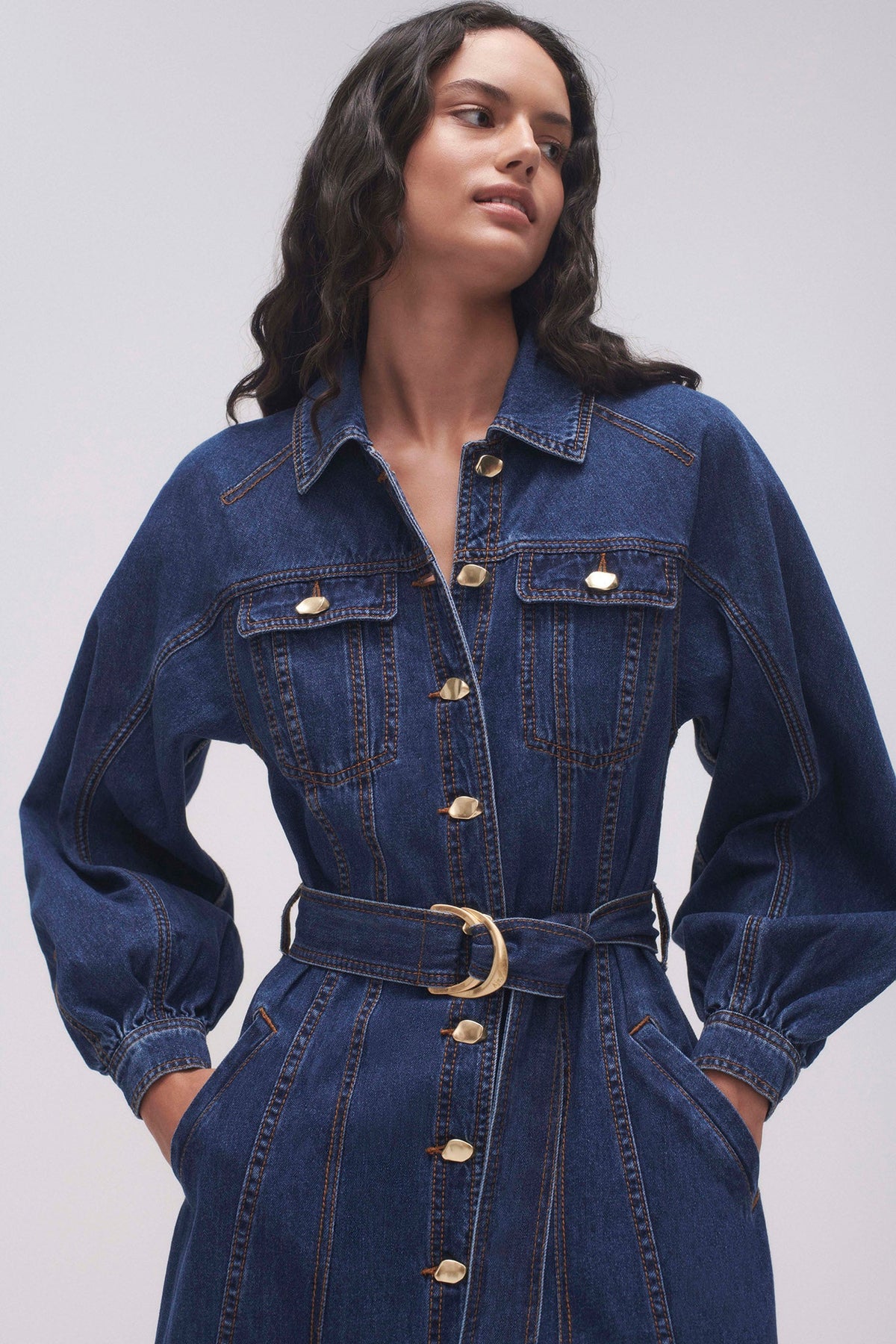 Women Colorado Denim Midi Dress | Aje