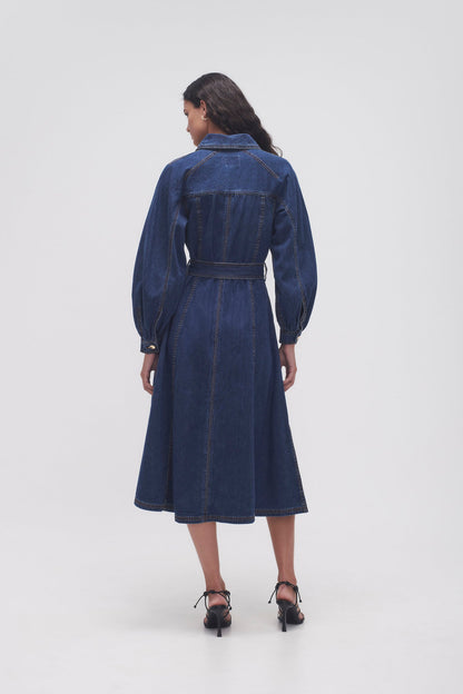 Women Colorado Denim Midi Dress | Aje