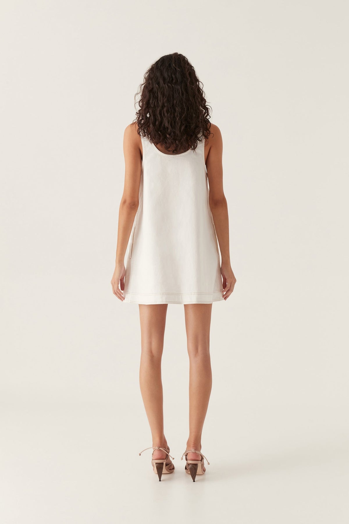 Women Ratio Denim Mini Dress | Aje