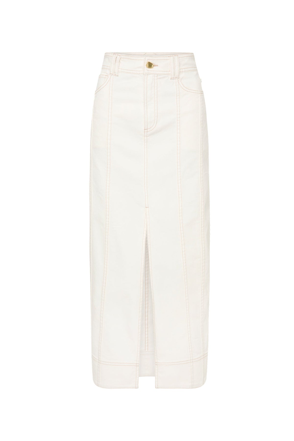 Women Farley Denim Midi Skirt | Aje